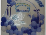 Casey 64pc Blue Birthday Garland Set