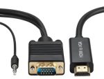 UniQue 0.75m HDMI Male to VGA Female Video Adapter Cable