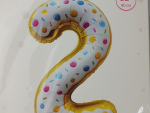 Casey 102cm Donut Balloon Number 2