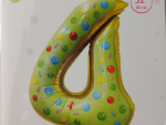 Casey 102cm Donut Balloon Number 4