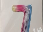 Casey 102cm Rainbow Balloon Number.7