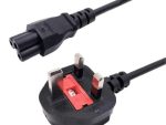 UniQue UK 3pin Single Head 1.8M Power cable