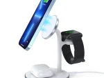 Choetech T585-F 3in1 Wireless Charger Qi2 15W-White