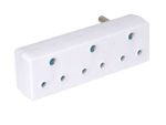 Ellies 3 Way 3 Pin Adaptor