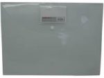 DLOffice A4 Carry Folder with Press Stud on Flap Clear