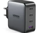 UGreen 4 Port gaN 100W PD Wall Charger-Black