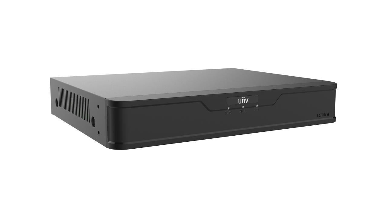 Uniview 1 HDD 4-Ch 1U Digital Video Recorder - CCTV