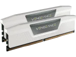Corsair Vengeance 32GB (2 x 16GB) DDR5 DRAM 5200MHz C40 Memory Kit; 40-40-40-77; 1.25V; White. .