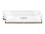 Crucial Pro DDR5 6000MHz 32GB Overclocking Memory Kit - White