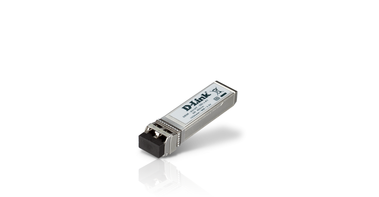 D-Link  SFP Multi-Mode Fiber 10GBASE-SR SFP Transceiver