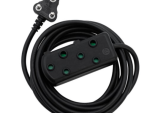 Ellies Side by Side Light Duty Extension Lead-10M-BK