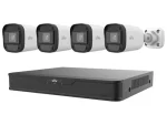Uniview 1 Hard Disk 4-Channel DVR Kit(Incl 4 PCS Analog Turret Camera)