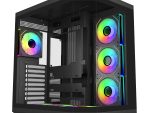 FSP U580 ARGB ATX Ultra Tower Gaming Chassis - Black