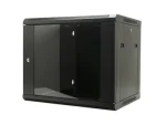 Zone 12U 600mm IP54 Black Wall Mount Cabinet