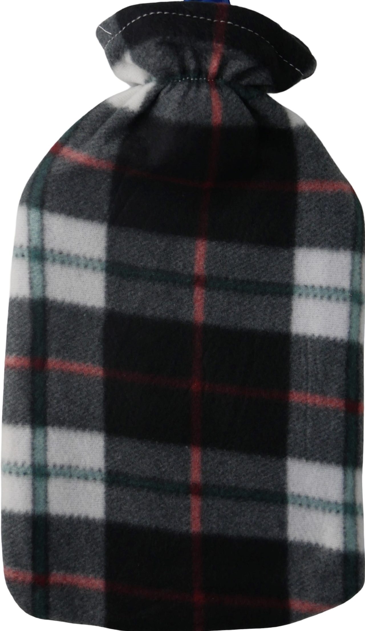 Casey Deluxe Rubber 2 Litre Hot Water Bottle Black Scotch