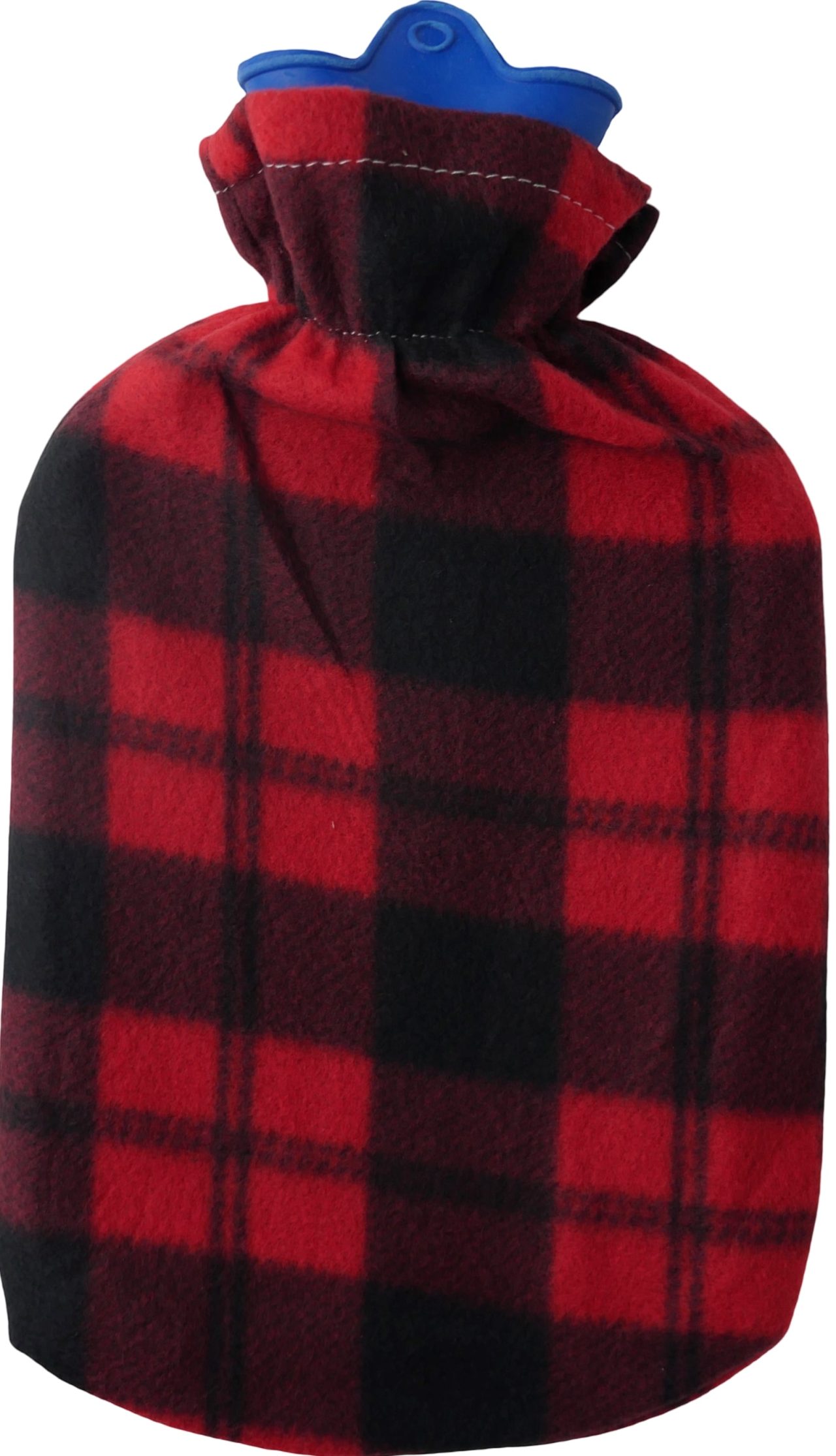 Casey Deluxe Rubber 2 Litre Hot Water Bottle Red Scotch
