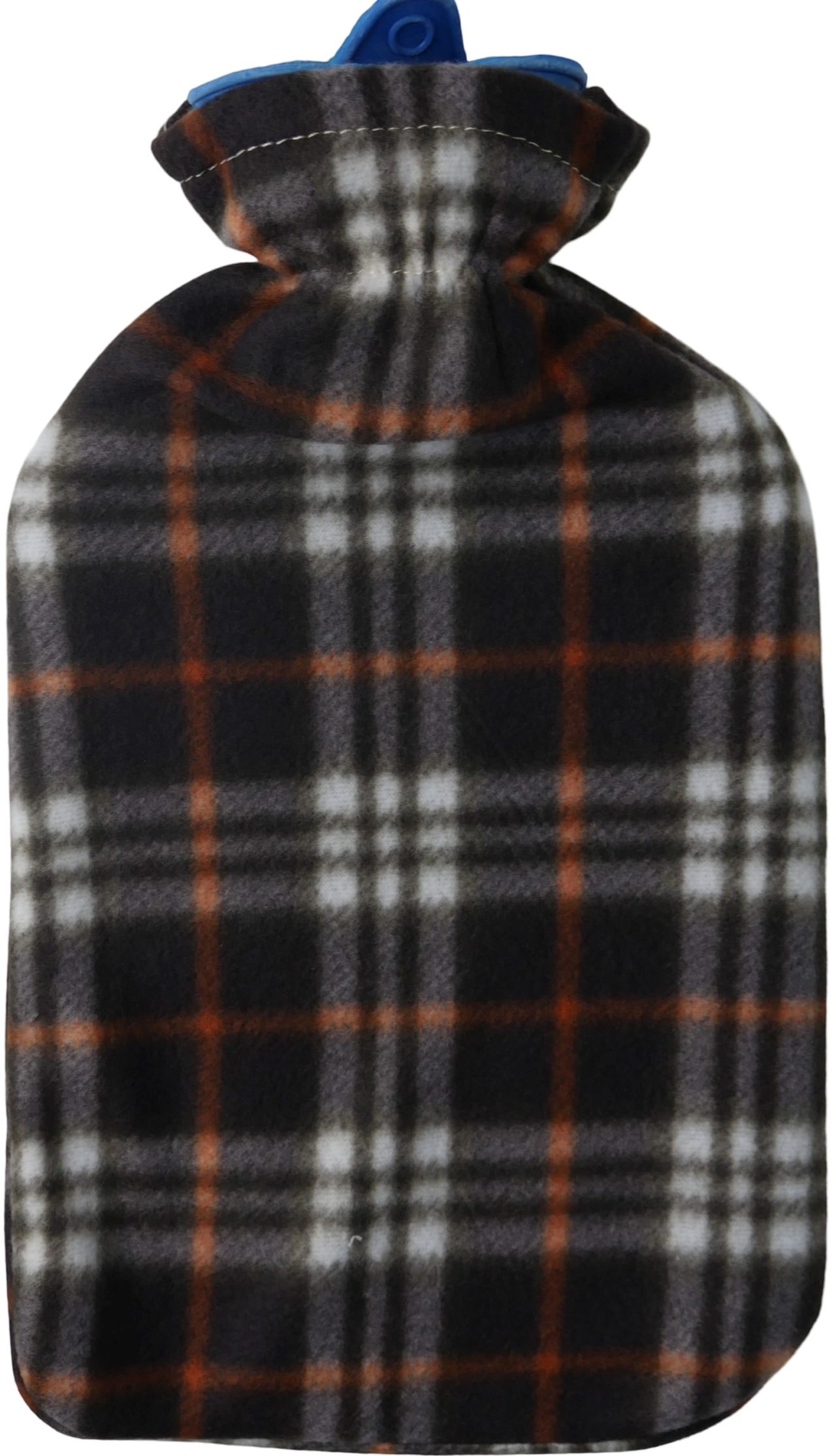Casey Deluxe Rubber 2 Litre Hot water Bottle Brown Scotch