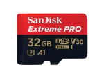 Sandisk Extreme Pro 32GB 4K Video MicroSDXC Card with Adapter