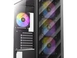 Antec AX85 ARGB Tempered Glass Black Steel ATX Mid-Tower Desktop Chassis
