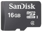 Sandisk 16GB Class 4 MicroSDHC Card