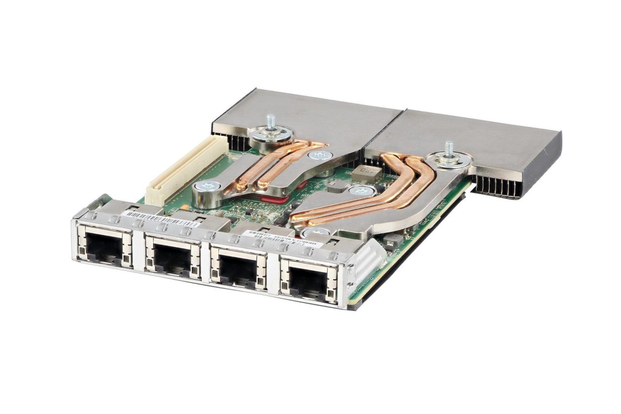 Dell QLogic FastLinQ 41164 Quad Port 10 Base-T (RJ45) rNDC, Daughter N