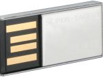 Super Talent Silver Pico-C 16GB USB2.0 Flash Drive - Silver