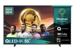 Hisense, 55" QLED,4K Smart TV, 60 Hz
