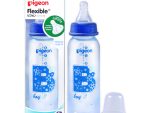 PIGEON FLEXIBLE BOTTLE STD NECK BLUE 240ML