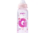 Pigeon - Pink Flexible Bottle Std Neck Circles - 120ml