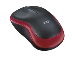 Logitech M185 Wireless Mouse - Red