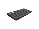 Logitech Pebble Keys 2 K380S Slim Minimalist Bluetooth Tonal Graphite Wireless Keyboard