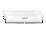 Crucial Pro DDR5 6400MHz 32GB Overclocking Memory Kit - White