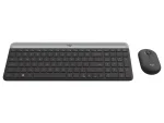 Logitech MK470 Slip Combo Ultra-slim, Wireless Keyboard and Mouse Combo Graphite
