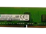 4GB Samsung, PC4-17000, DDR4-2133Mhz, 1RX8, ECC Registered, CL15, 1.2V