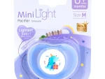 Pigeon - Minilight Pacifier (1 PC) M Dino B/Day