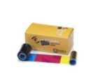 Zebra Card Printer Ribbon, Color-YMCPKO, 200 Images