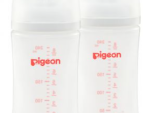 Pigeon SofTouch Nursing Bottle 240ml - Twin Pack
