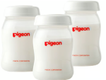 Pigeon Milk Storage Bottle 160ml Plus Disk 3Pc