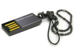 Super Talent Pico-C Nickel 32GB USB2.0 Flash Drive - Nickel