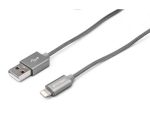Cirago Lightning Braided Cable 6FT Gray