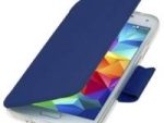 Origami Stand Case for Galaxy S5 (Navy)