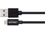 Cirago Lightning USB Charge & Sync Cable,  2 Meter (MFi Certified) - Black