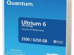Quantum LTO-6 (2.5TB / 6.25TB) Ultrium Tape Media Cartridge