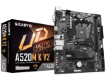 Gigabyte AMD A520 Ultra Durable Motherboard with GbE LAN with Bandwidth Management, PCIe 3.0 x4 M.2, Smart Fan 5, Anti-Sulfur Resistors Design