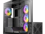 Antec C3 ARGB Gaming Chassis and Atom V750 Power Supply Veteran Combo