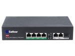 Cattex 6-port Full Gigabit PoE Fiber Switch - Networking