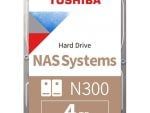 Toshiba N300 NAS Hard Drive 4TB SATA III  (512MB/7200RPM)