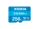 Kioxia 256GB Micro SDXC- UHS-ICard-100MBs