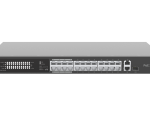 Uniview Switch 24XPoE 10/100M, 1X Combo Ports Gigabit, 1x RJ45 Uplink Gigabit - CCTV