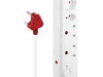 Nexon 4 Way Medium Surge Protected Multiplug 0.5M White